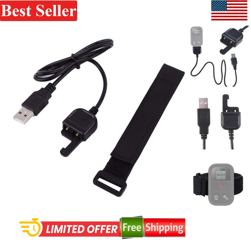 USB Charger Cable Compatible With Gopro Hero 3 4 5 6 7 20 in Fast Charging