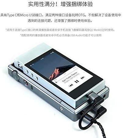 Type C to Micro USB OTG Cable for Headphone Amplifier gallery