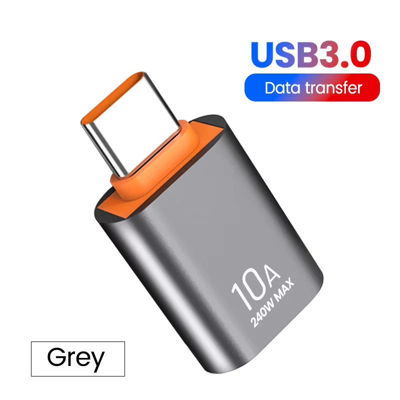 High Speed 10A OTG USB 3.0 Female-Type C Male Adapter Laptop Phone Charger gallery