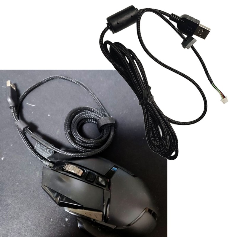 USB Mouse Charging Cable Replacement Repair Accessory for G502X Wireds Mouse gallery
