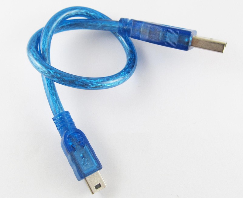 10x 1ft 30cm USB 2.0 Type A Male to Mini 5pin Male Convert DATA Cable Universal gallery