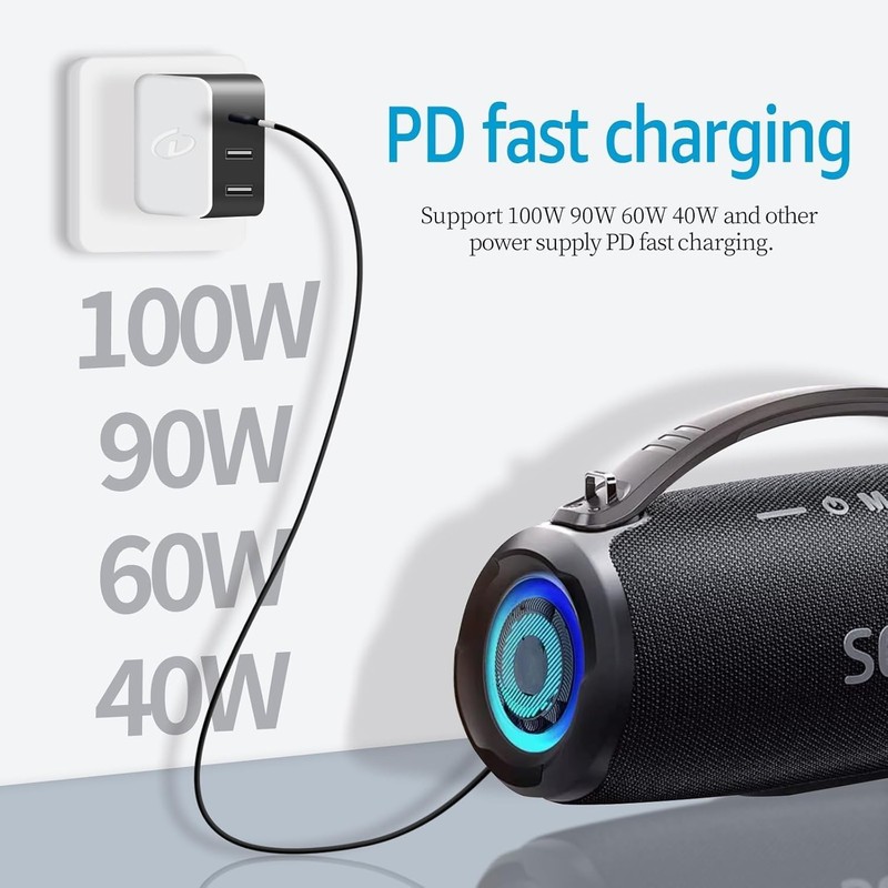 MagicConn USB Type C PD to DC Power Cable55x25-12V gallery
