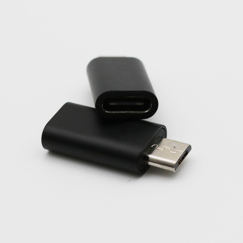 USB 3.1 Type C Female to Micro USB Male Adapter Data Charge Connector Straight gallery