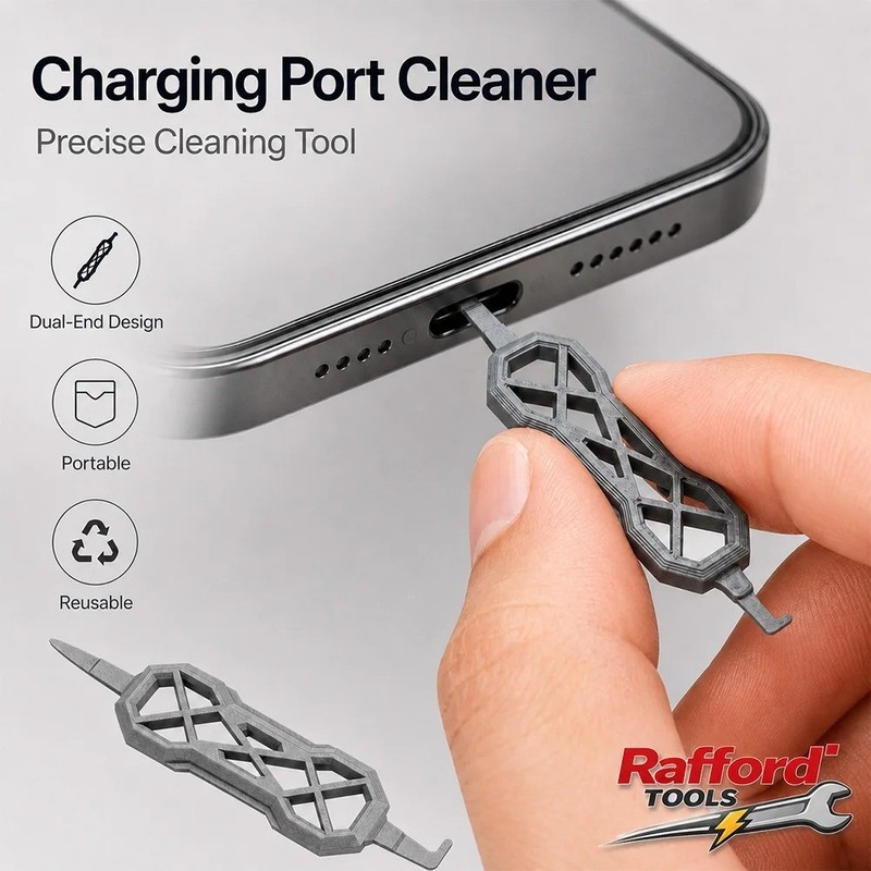 Dual End Phone Charging Port Cleaner USB C Dust Removal Tool for USB A USB B 2pc