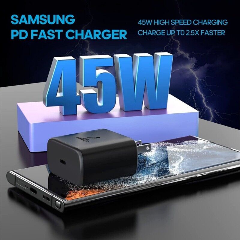 45W USB-C Fast Phone Charger & Cable For Google Pixel 8 Pro 8A 7 7A 6 6A 5 5A 5G gallery