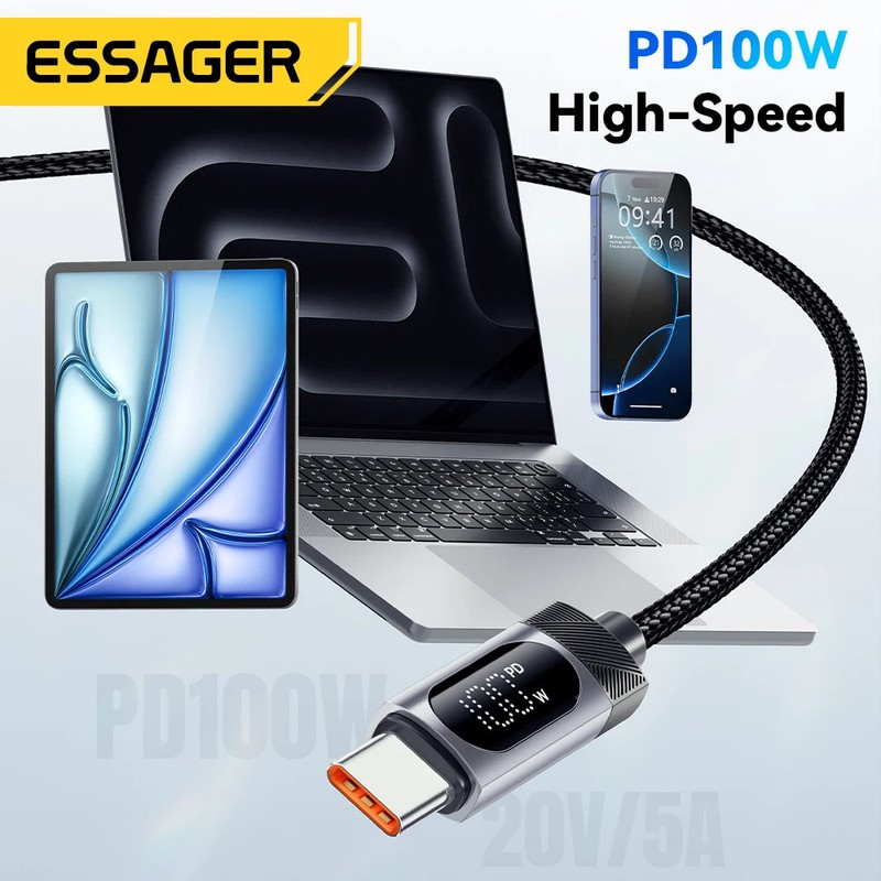Digital Display USB C Cable High Speed Data Transfer Charging gallery