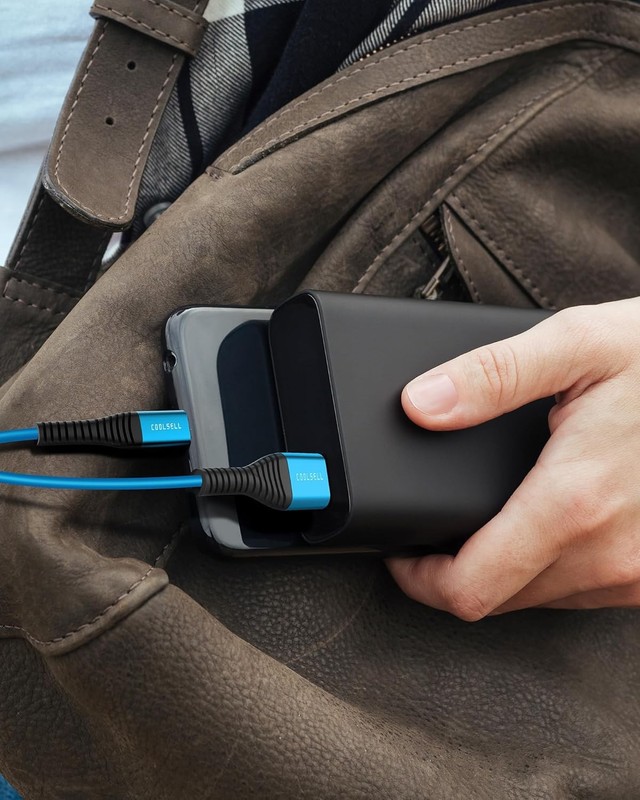 Short USB A to USB C Cable 6 inch, Soft Silicone 60W Fast Charging Cord Type-C C gallery