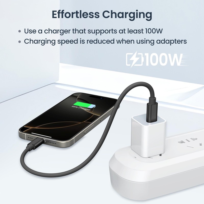 Multi USB C Charger Adapter Cable Kit 5+1,Travel Type C to iOS Adaptor Box wi... gallery