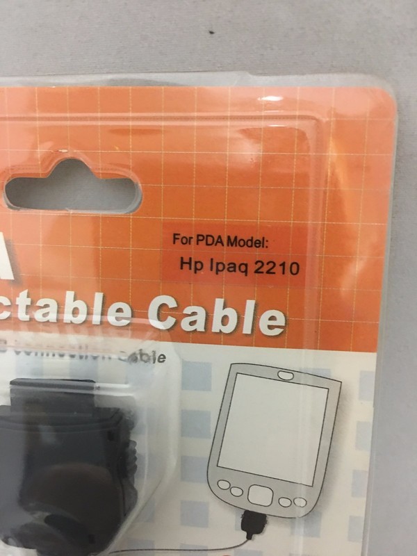 2 IN 1 PDA Retractable Cable ( Sync & Charge ) for HP iPaq2210 gallery
