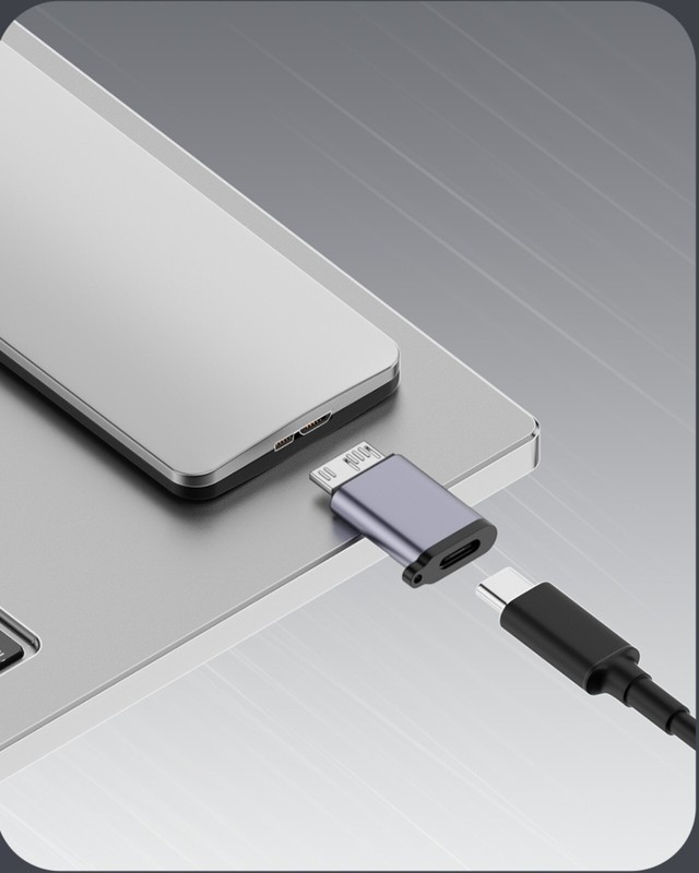 Micro B USB Type C /USB 3.0 3.1 3.2 Adapter Converter For Mobile Hard Disk Box gallery