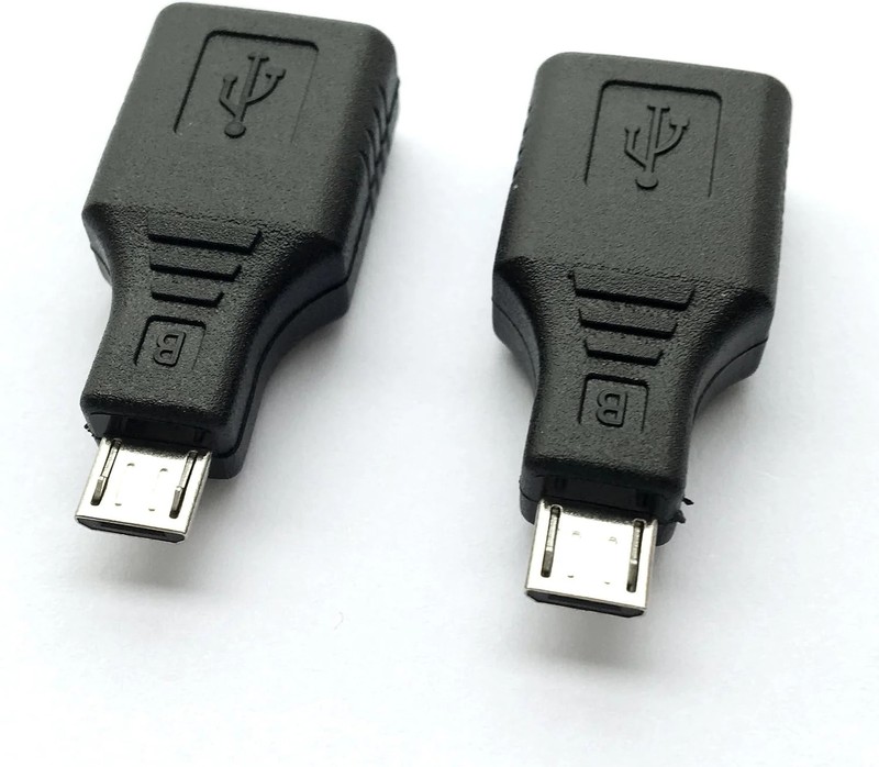 USB 2.0 Micro USB Male to USB Female OTG Adapter (2 Pack) gallery