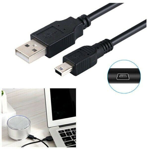 5 Pin 3FT Mini USB Cable Data Sync Charging Cord for Camera Nuvi GPS PS3 MP3 New gallery