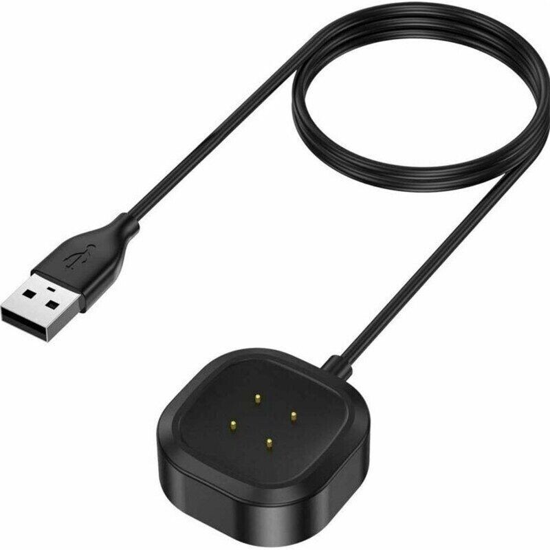 Compatible For Fitbit Sense Charger Portable USB Charging Cable 30cm 2 Pack gallery