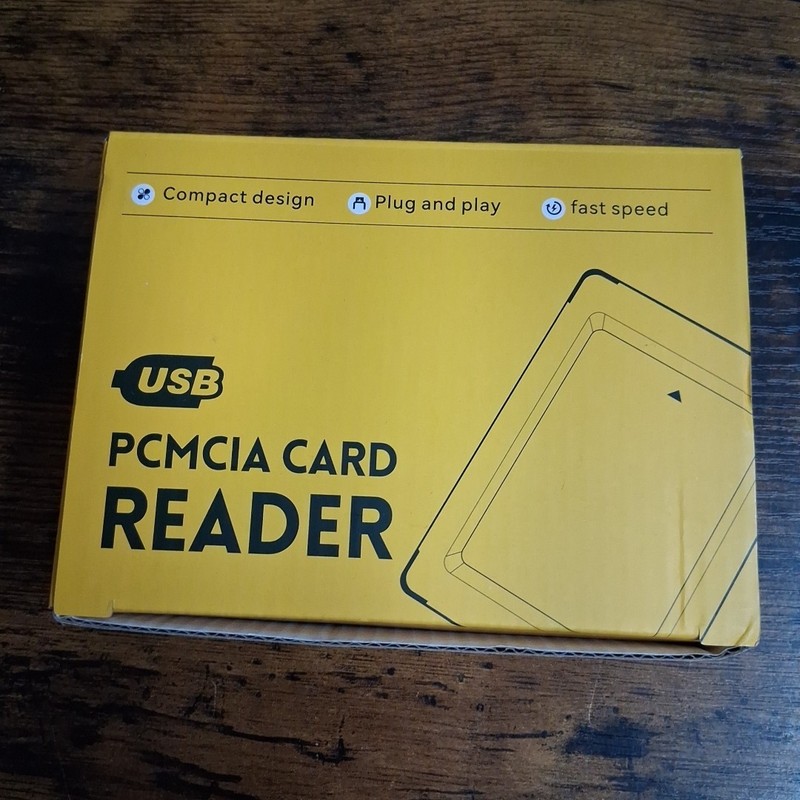 PCMCIA Card Reader, USB2.0 Plastic Version Interface, Read Flashdisk, PC Card…