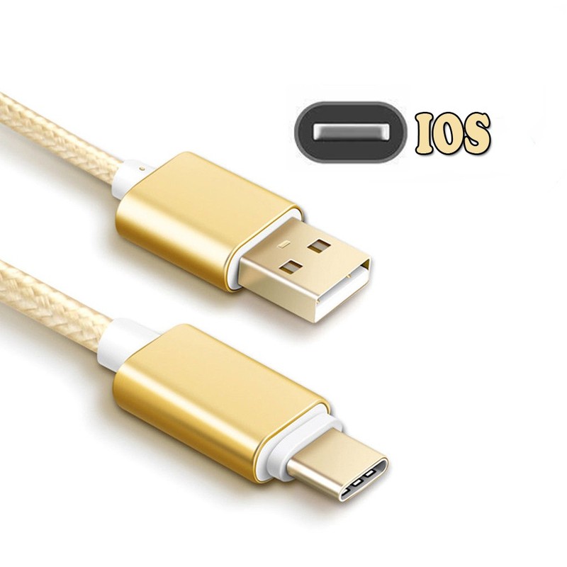 1/2/3M Nylon USB to Fast Charger Cable for Apple iPhone 14 13 12 11 Pro Max iPad