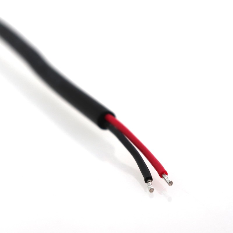 30cm Short USB A Female 2pin Bare Cable, 12V/3A, Pigtail Open Power, DIY, Repair gallery