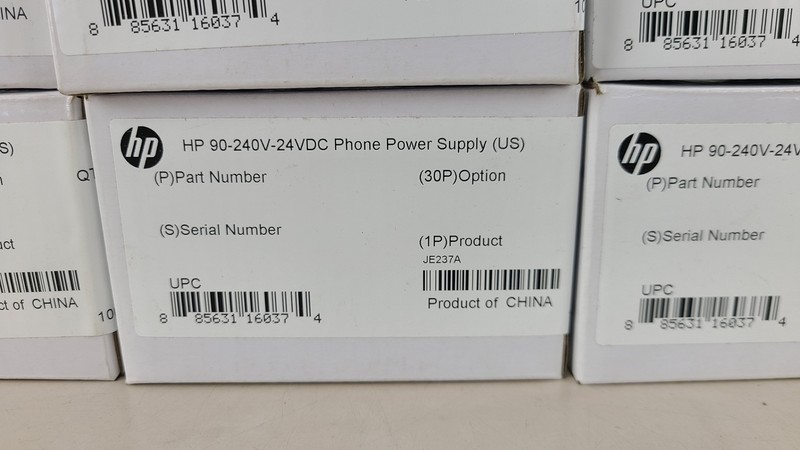 HP 3COM 24V IP Phone Power Adapters Lot of 13 3C10444-US NEW gallery