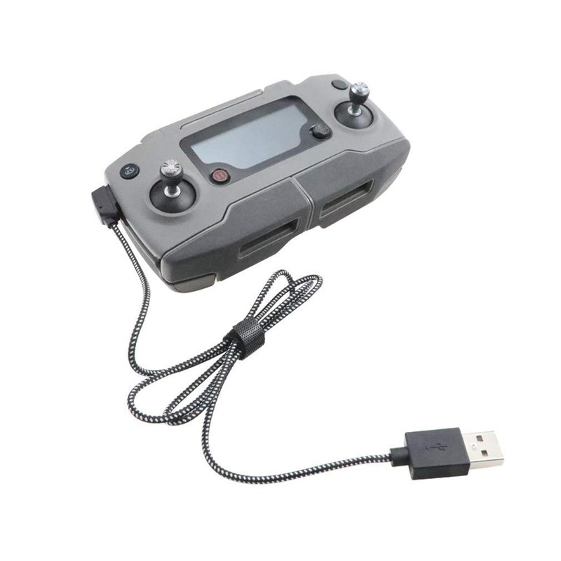 Nylon Braided Remote Controller USB Charging Cable Cord for DJI Mavic 2 Pro/Zoom gallery