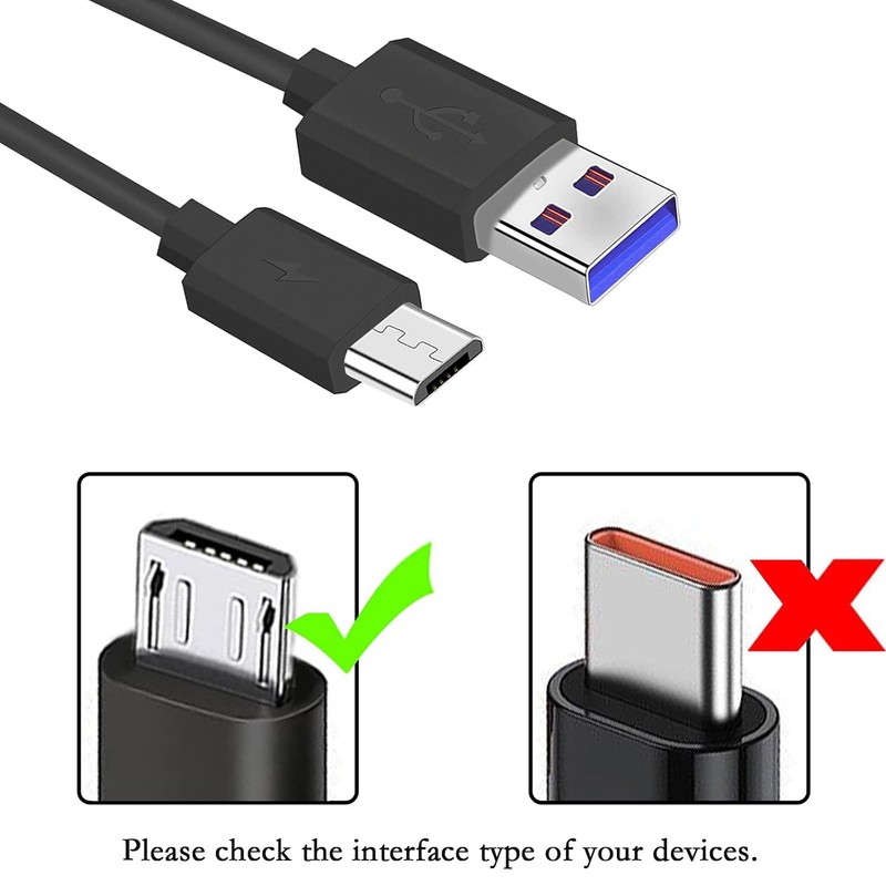 Speakers Charging Cable Charger Cord [Micro 5-ft] for Bose Jbl Beats Sony Ank... gallery