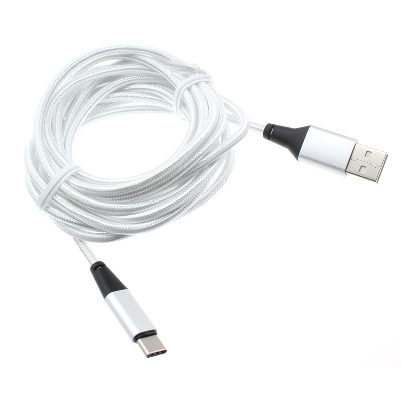 Type-C 10ft Long USB Cable Charger Cord Power Wire USB-C Long for Smart Phones