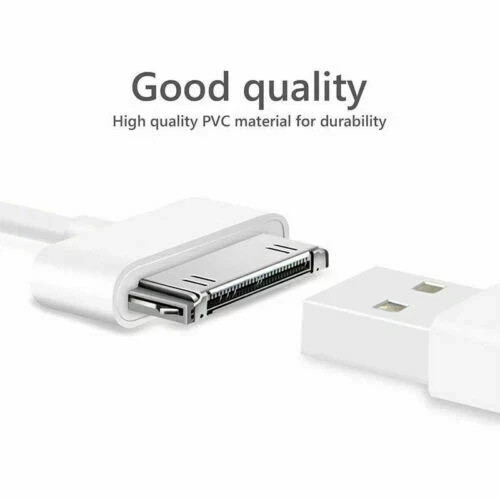 30 Pin USB Data Sync Cable Charger for iPhone 4 4G 4S 3GS iPod Nano iPad 1/2/3 gallery