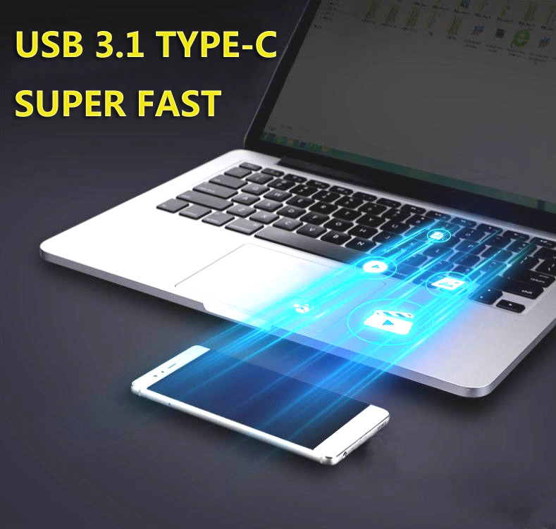 USB 3.1 Type-C Male to Female Extension Cable For samsung Galaxy A51 A71 5G UW gallery