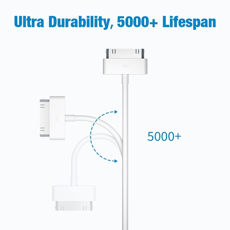 1/2PCS 3FT 30 pin USB Charging Data Cable Cord for iPad 1/2/3 iPod Nano gallery
