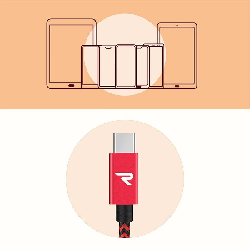 1 Pack 3.3Ft/10Ft USB 3.0 to Type-C Cable Fast Charger Charging Data Sync Cord gallery