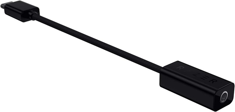 Genuine Razer – USB Type C-to-3.5mm Adapter – Black