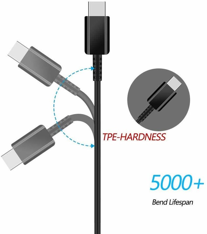 For Samsung USB Type C Fast Charger Cable Galaxy S9 S10 S20 Ultra Note 9 10 20 gallery