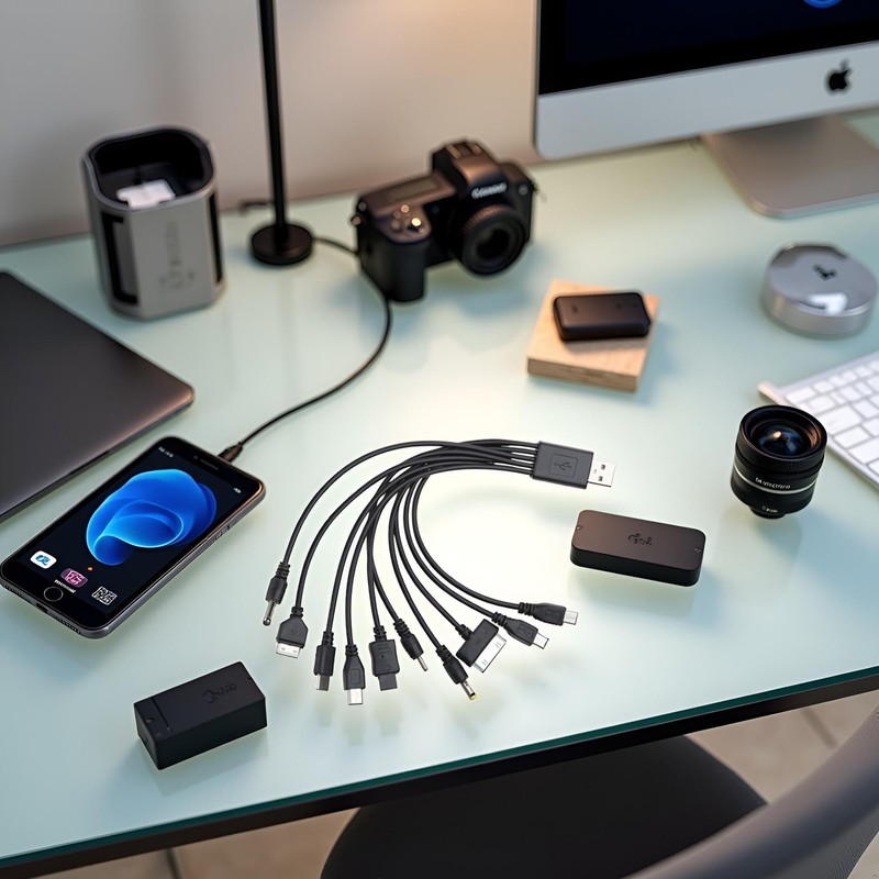 1 Piece 10 in 1 Universal USB Cable Multiple Charging Cable for gallery