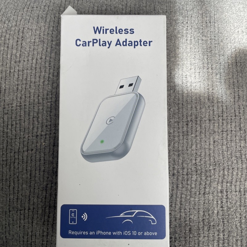 Wireless CarPlay Adapter for iPhone, Convert Wired to Wireless Apple CarPlay …