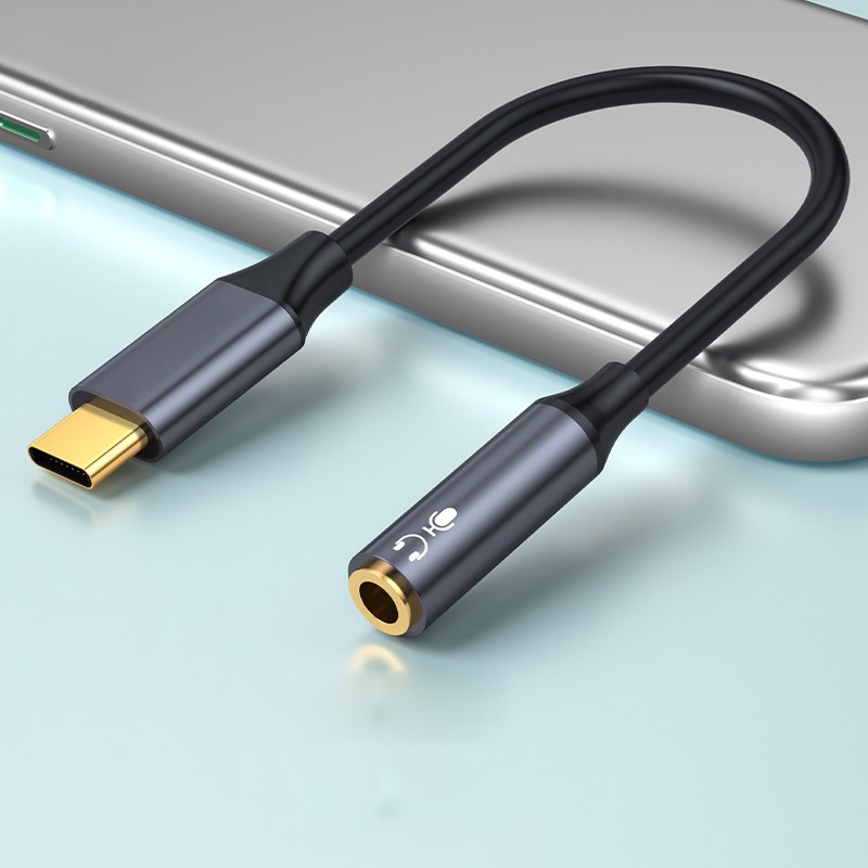15cm USB Type C To 3.5mm Jack Female Universal Aux Audio Headphone Adapter Jack gallery