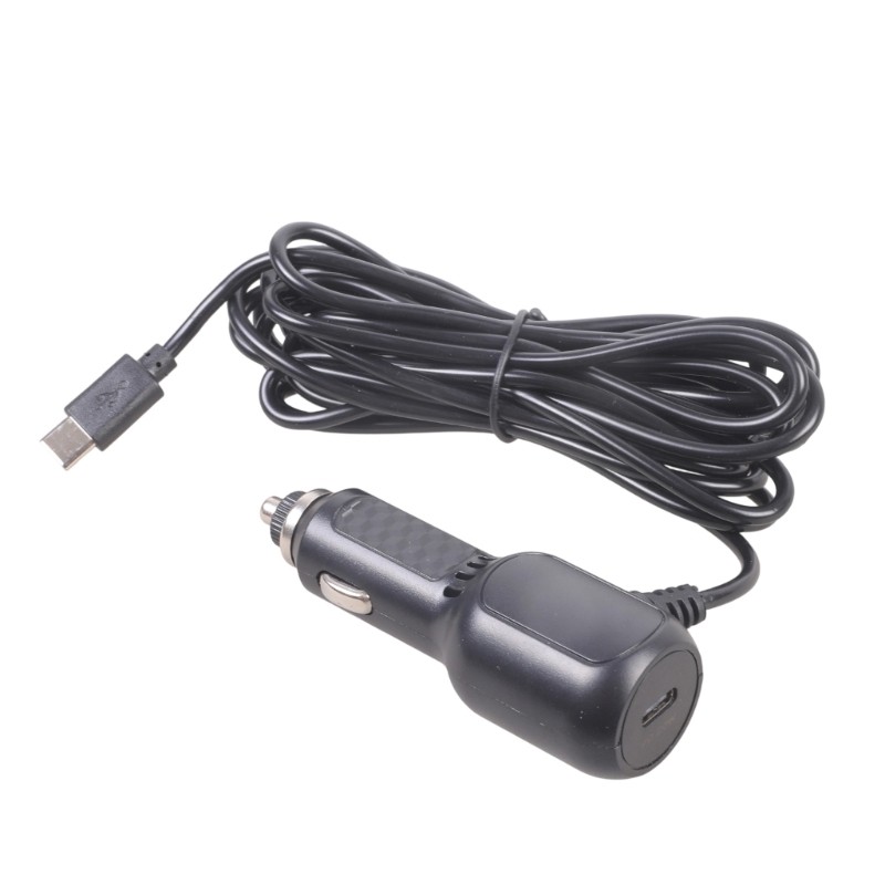 5V2.5A Fast Charging 2 Device Car Adapter Type C 342cm Cable Truck DVR Use