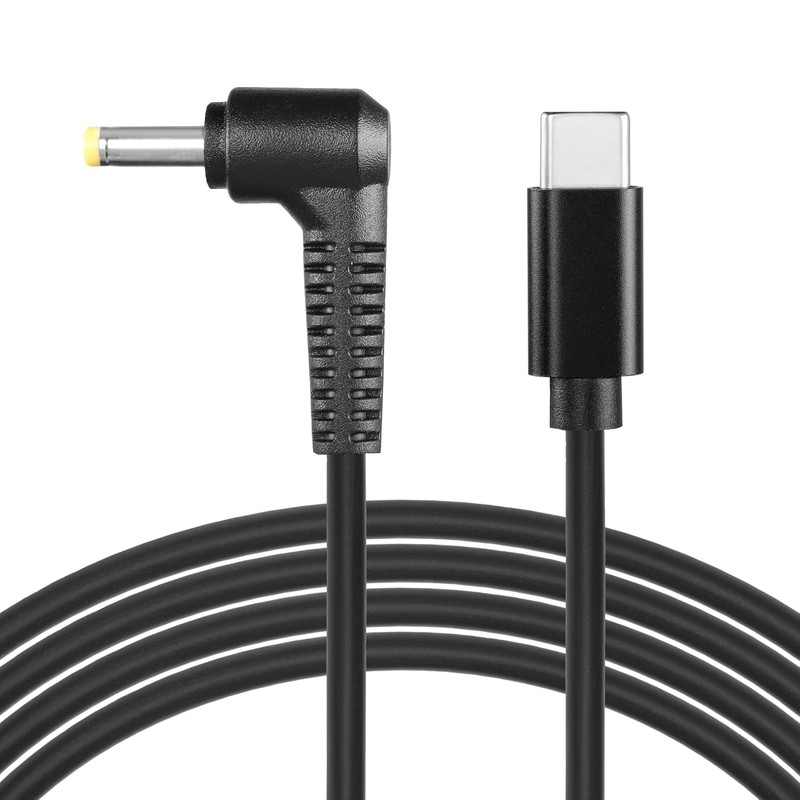 12V Type C to DC 4.0 X 1.7Mm Power Charging Cable, 59Inch USB C Male to DC4017 M gallery