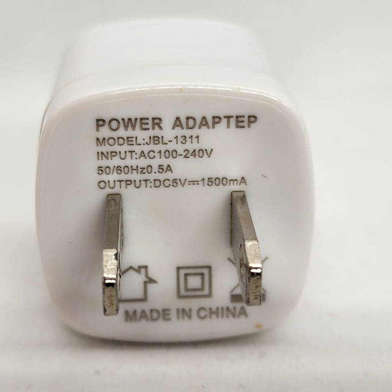 White Wall USB Power Adapter 100/240V gallery