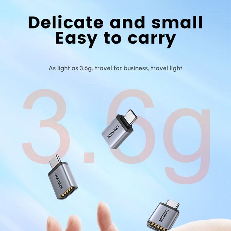 UGREEN USB C to USB A Adapter USB 3.2 Gen 2 Type-C Male to USB Female 10Gbps gallery