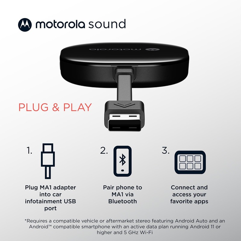 , The Only Authorized Wireless Android Auto Car Adapter, Smartphone to Screen gallery