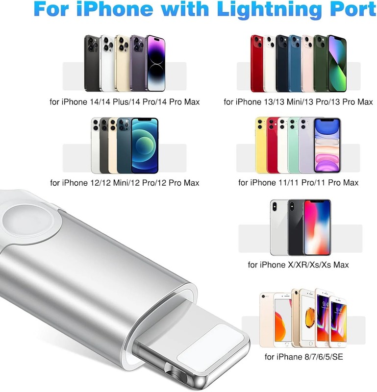 for Lightning to Micro B USB 3.0 Camera Adapter Cable MFi-Certified for iPhone 1 gallery