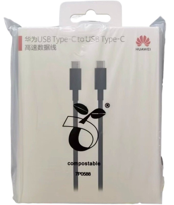 Original Huawei USB C to C High Speed Cable(CP56) Support 40K120Hz 100W(20V5A)