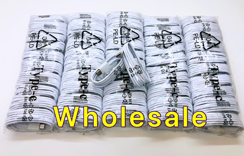 Bulk Lot USB 4FT Type-C Cable Samsung S9+ S10 Note 10 Fast Charger Charging Cord