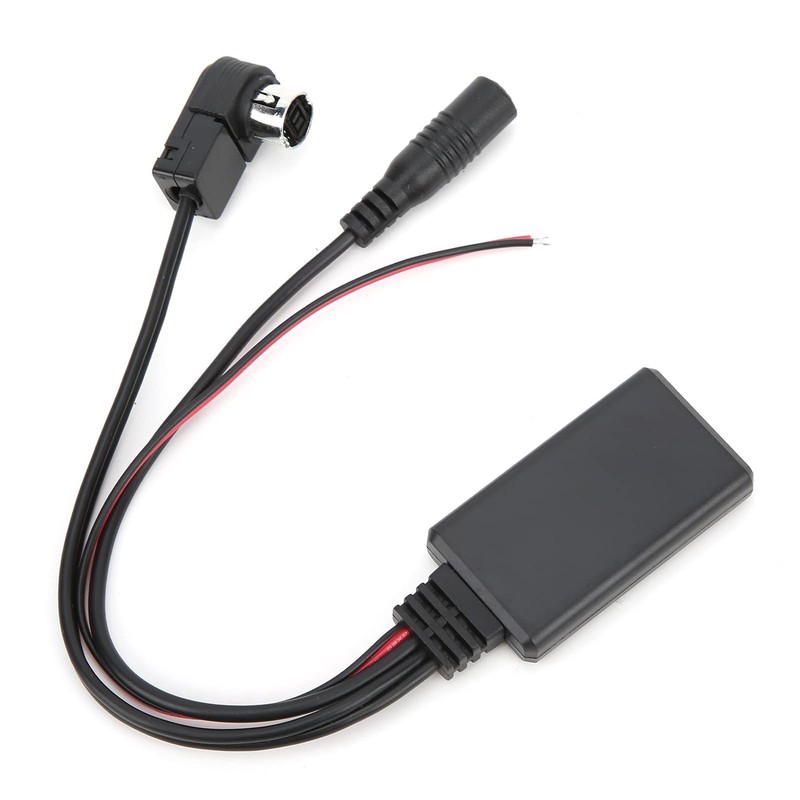 Bluetooth 5.0 AUX Cable Adapter Microphone Handsfree Car Kit ABS DC12V Audio gallery