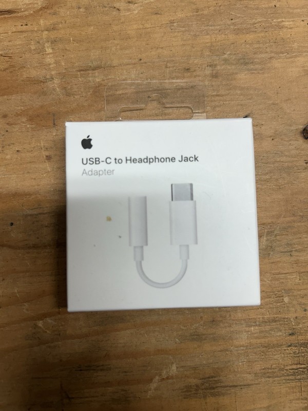 Apple USB-C to 3.5mm Headphone Jack Adapter for iPhone