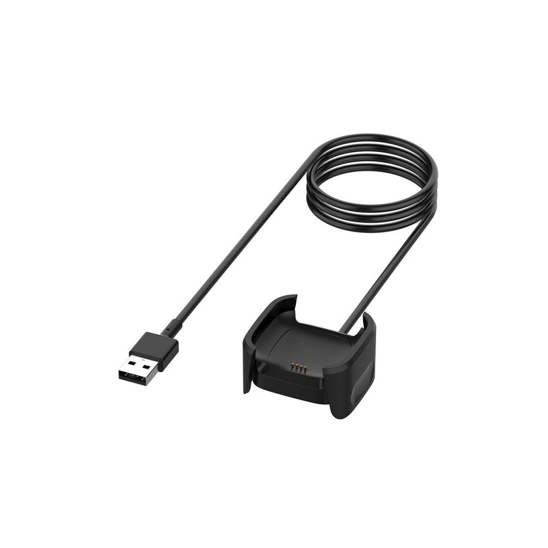 For Fitbit Versa 2 Smart Watch USB Cable Fast Charging Cradle Charger Dock 1M