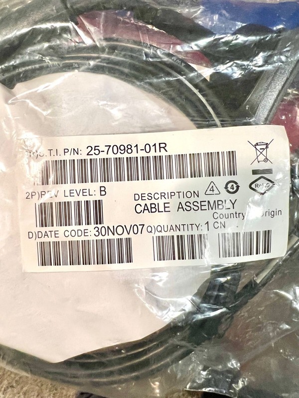 Lot of 30 pcs - Genuine NEW Motorola 25-70981-01R USB Charging Cables For MC70