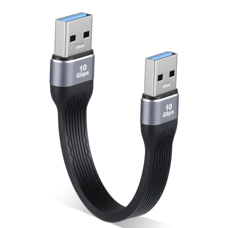 Charging and Data Transfer Cable USB Cords, 5.1Inch USB to USB Cable, USB 3.0…