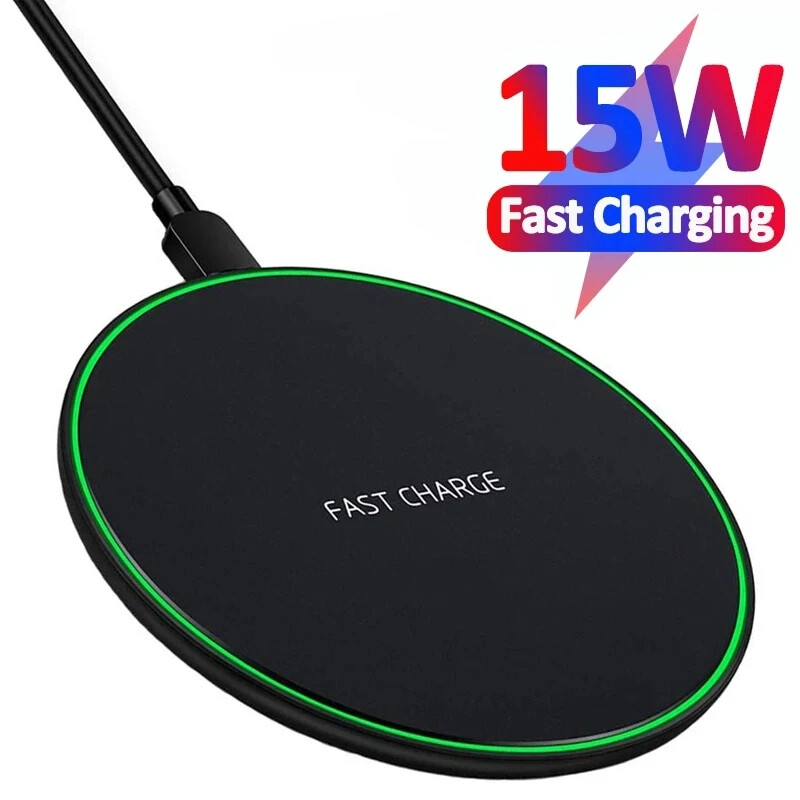 40W Fast Wireless Charger Charging Pad For Samsung Galaxy S25 Ultra S24 S23 S22+ gallery