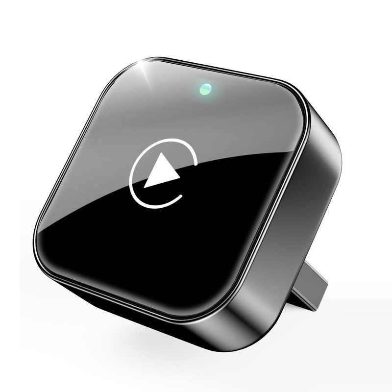 2-in-1 Wireless Carplay Adapter with Wired Carplay (USB to ), Metal Design Mi…