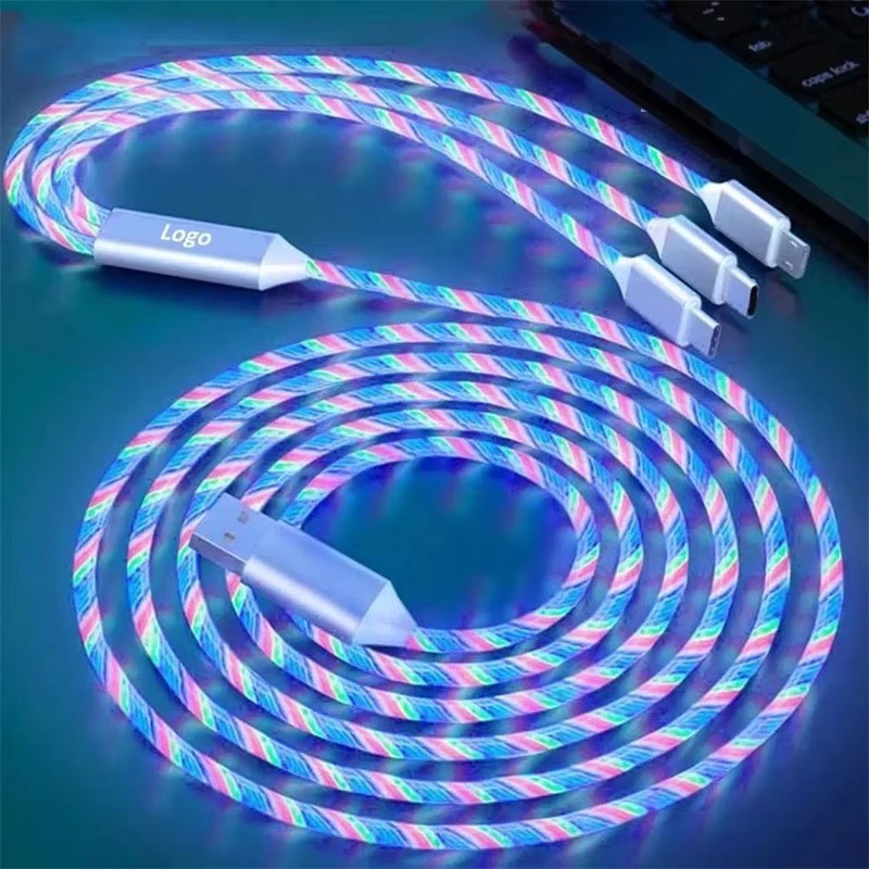 Micro USB Type-C Charging Cable for iPhone, 3 in 1 gallery