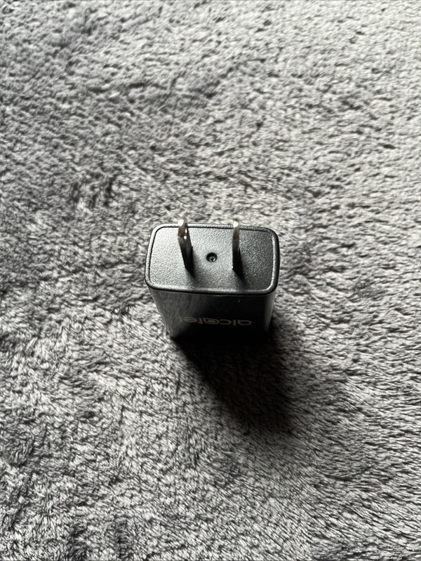 Alcatel Charging Port USB Charging Block Cable Cube Black - New gallery